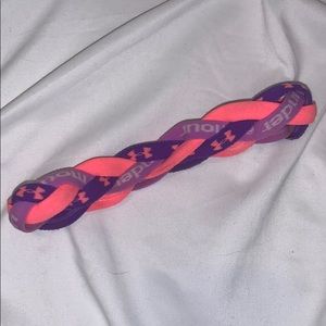 Braided under armor headband